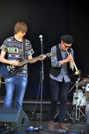 Uppträde på kulturkvarteret!