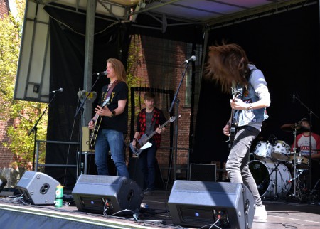 Uppträde på kulturkvarteret!